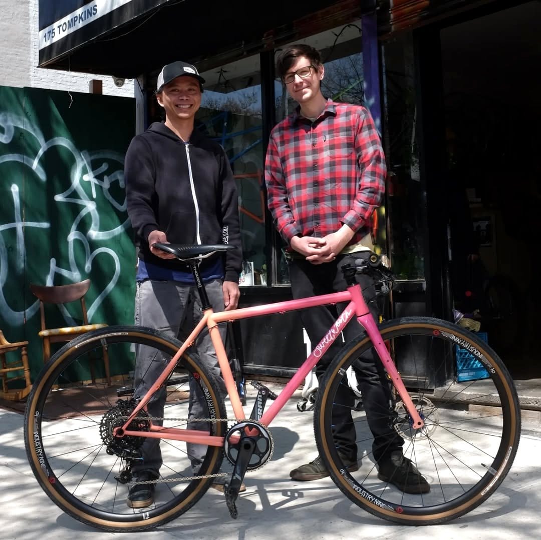 bicycle plant in a corner