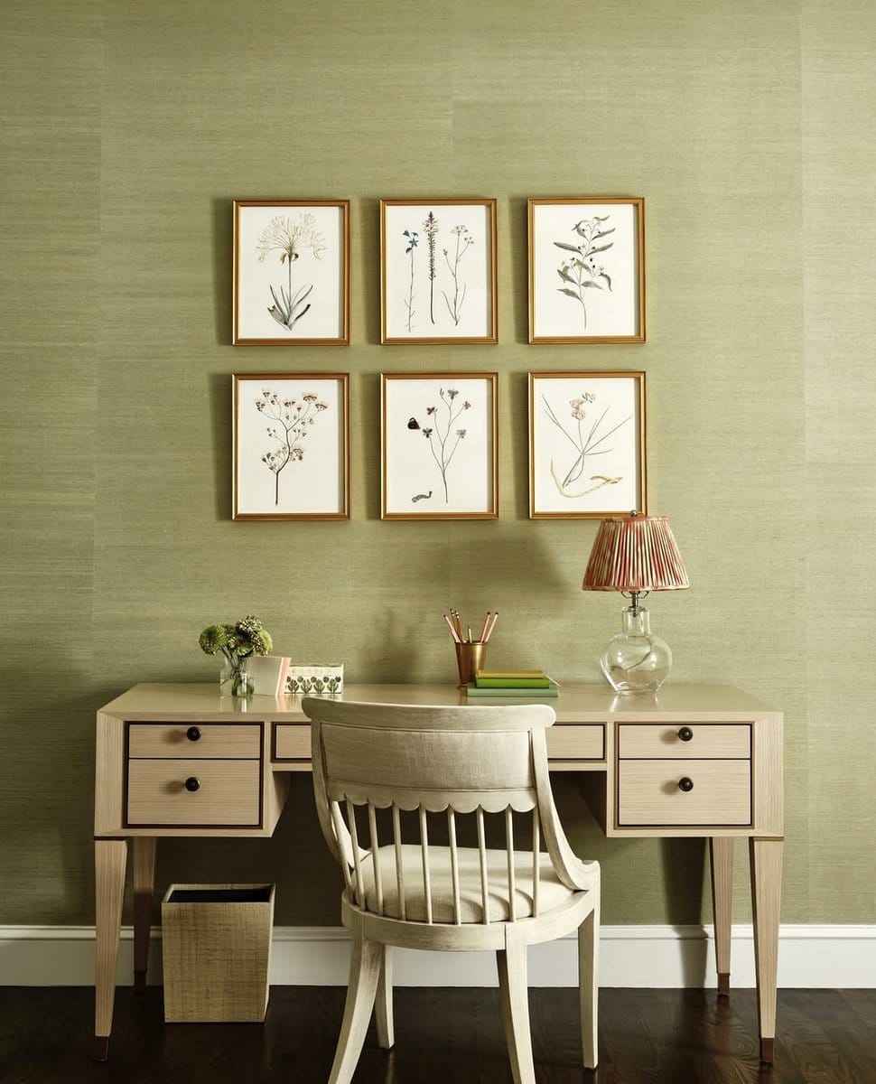 elegant cork bark table centerpiece