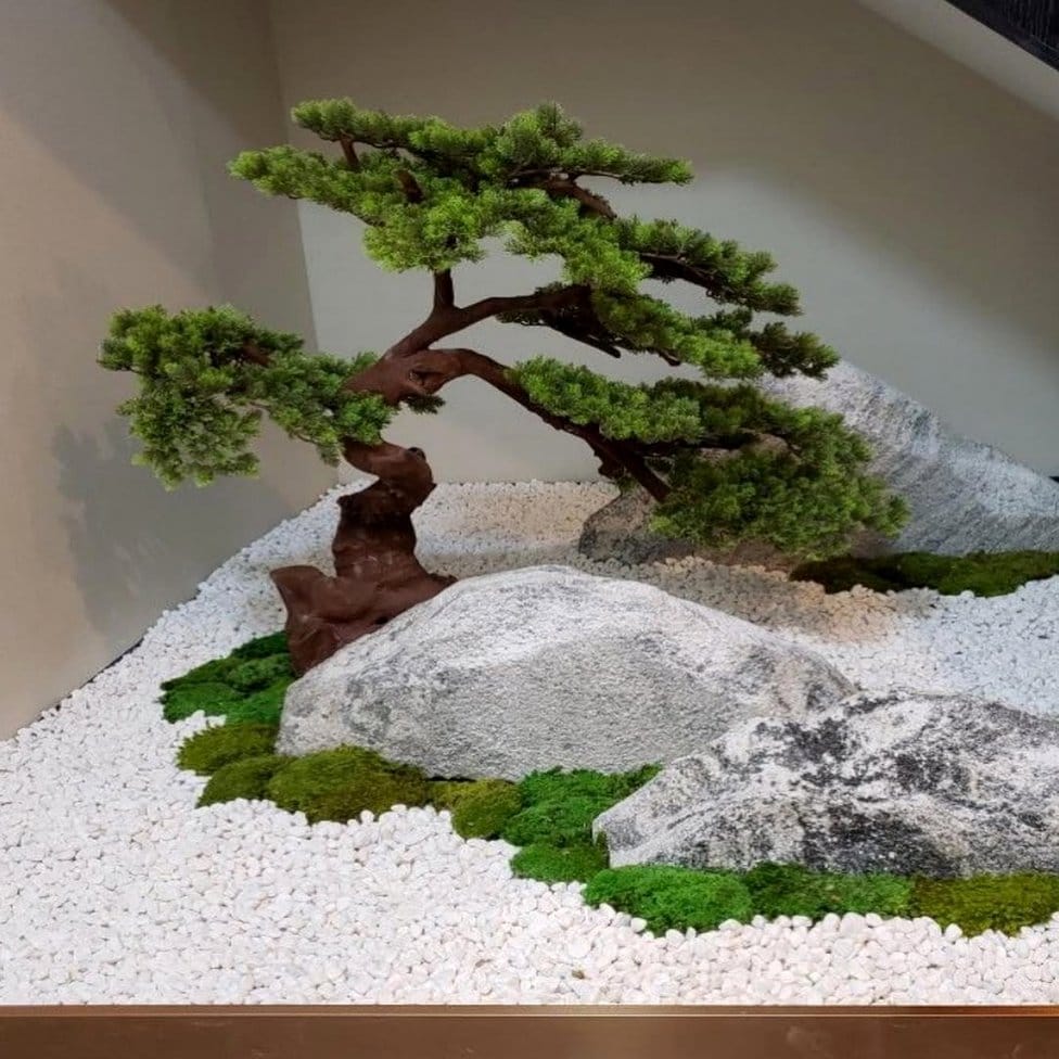 Scandinavian indoor vertical garden