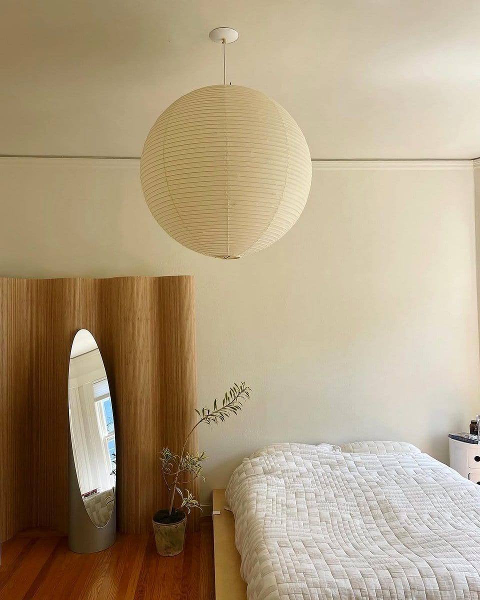 dracaena in minimalist bedroom