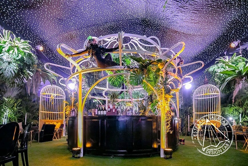 zen elements in birdcage