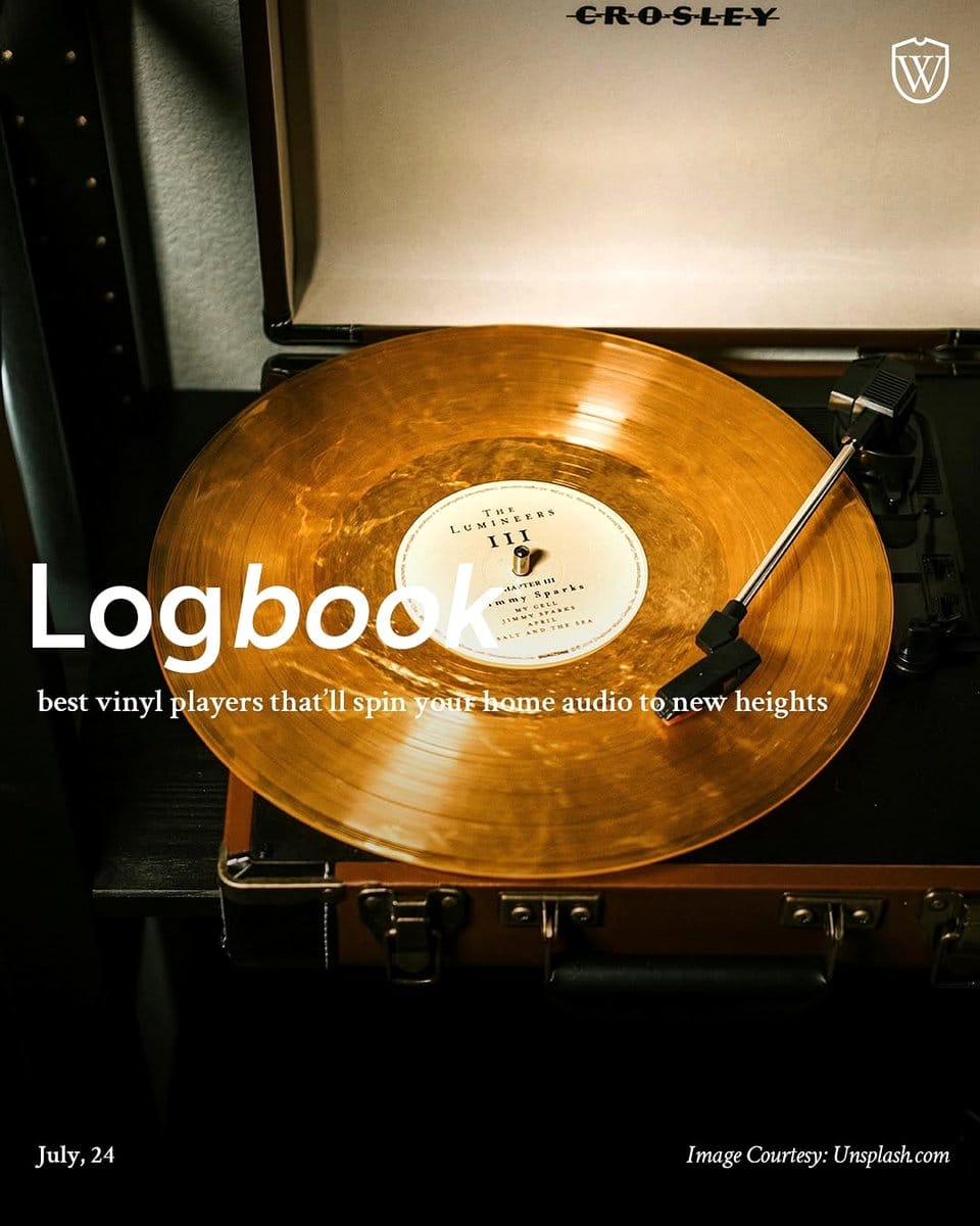 minimalist white pots with record player