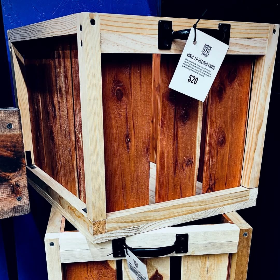 rustic wooden crates stacked
