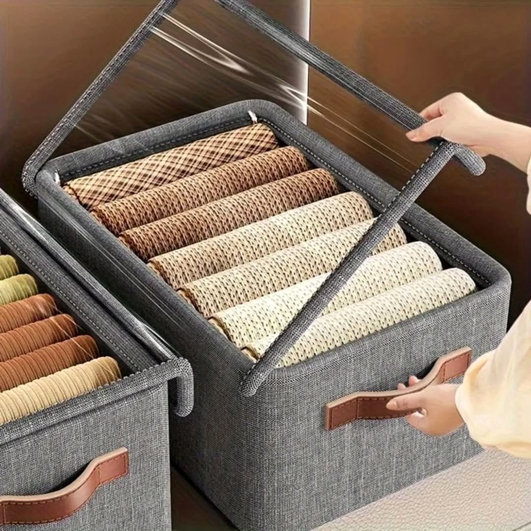 collapsible paper storage box