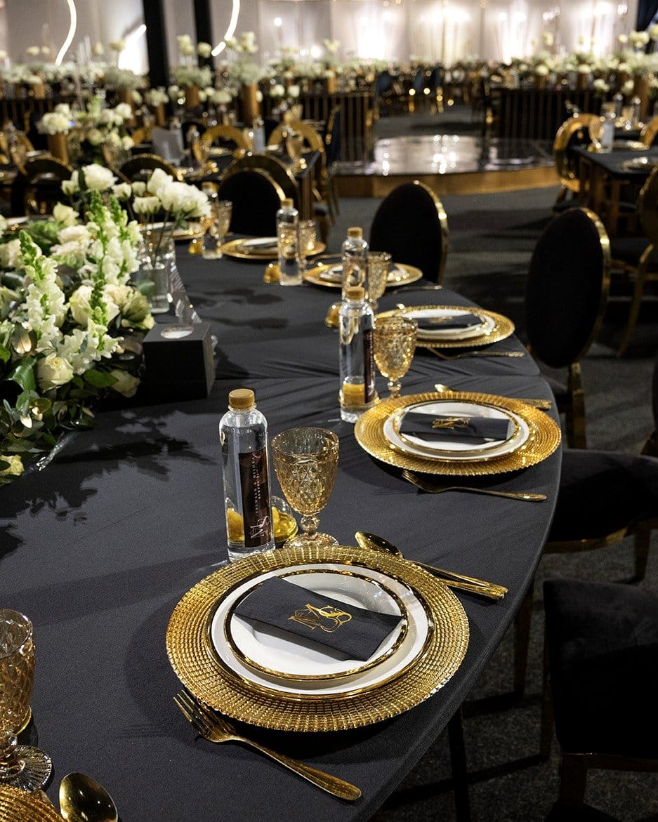 fairy lights draped in corner