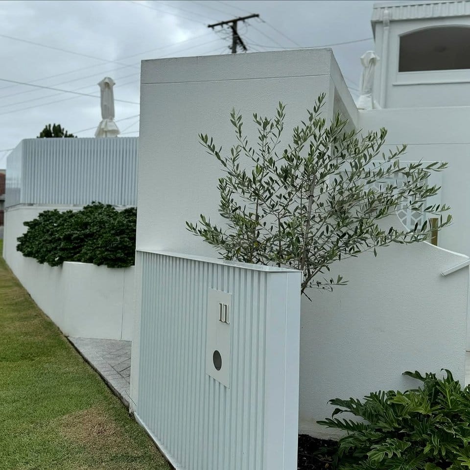 Soft linen-wrapped plant pots