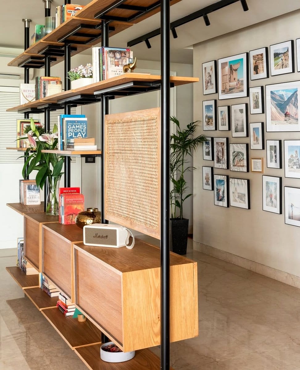 Clutter-free Scandinavian interior space