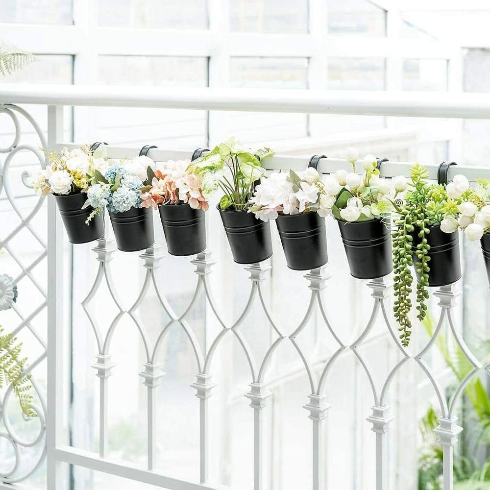 overhead beam planter system