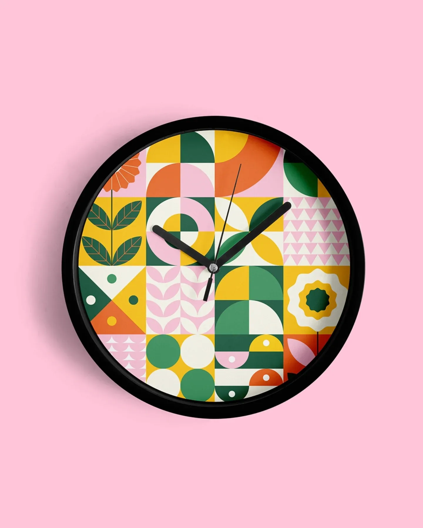 hexagonal tile backsplash