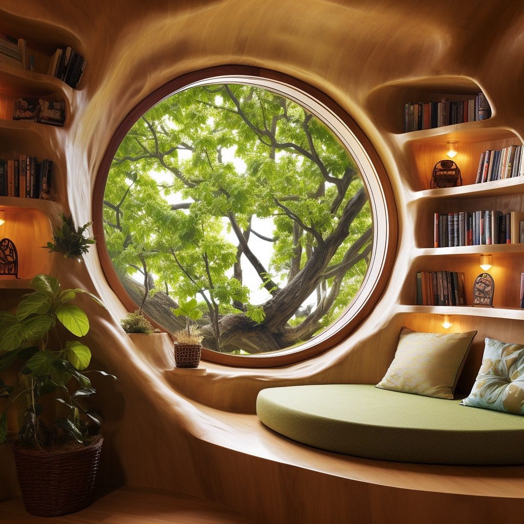 floor lamp with hanging plant basket