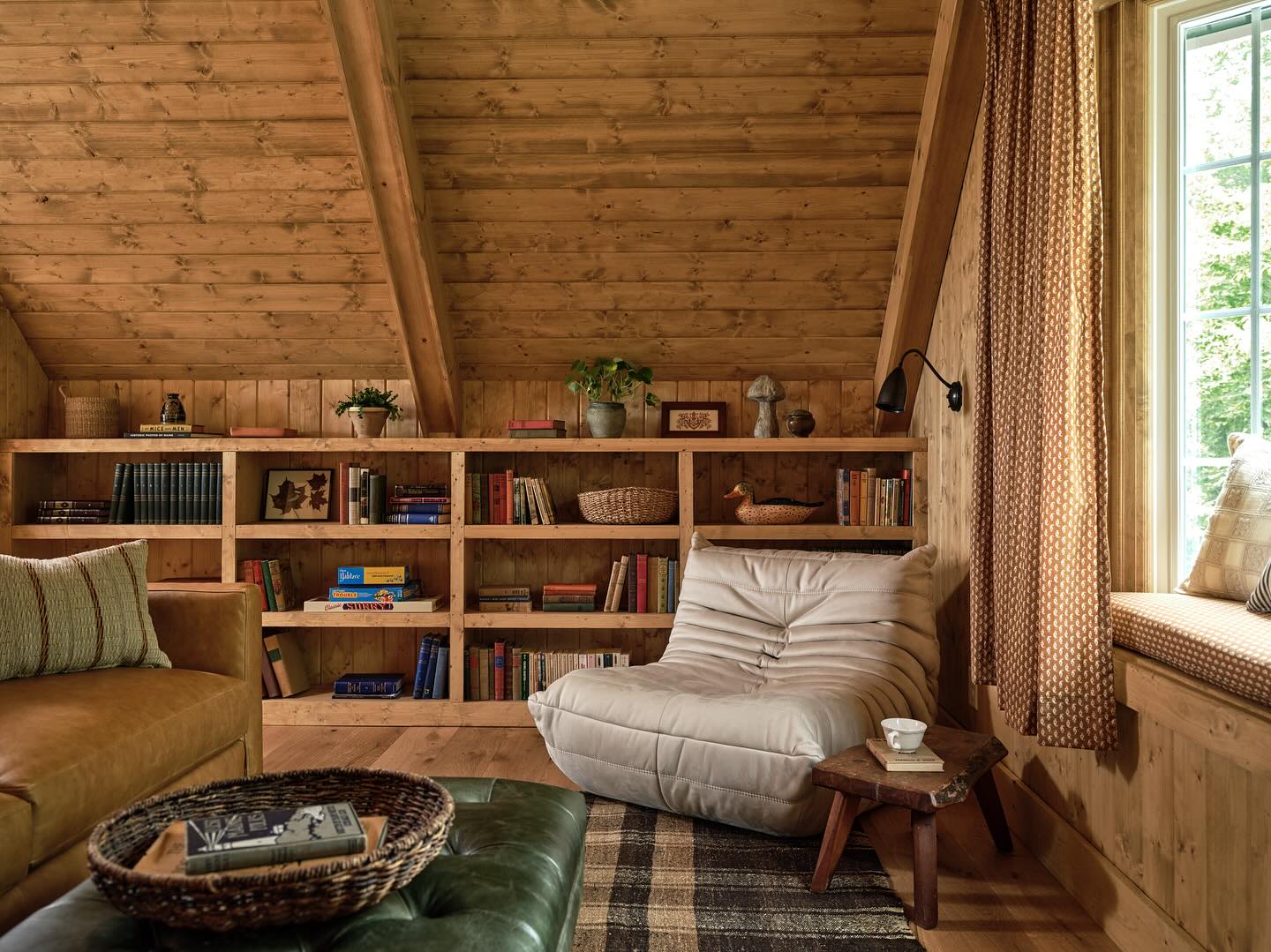 Simple Scandinavian window treatments