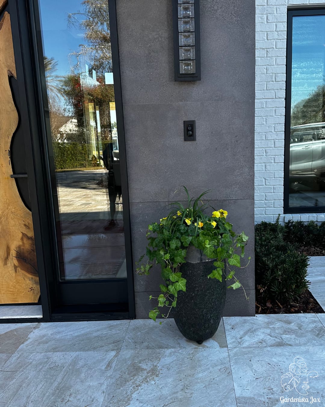 magnetic planter strips on closet door
