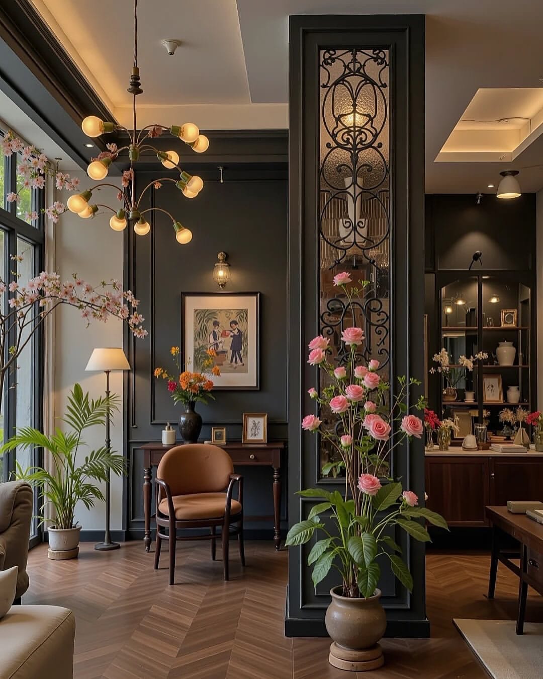 herb clipping station on island