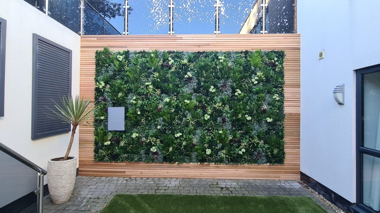 Botanical print gallery wall