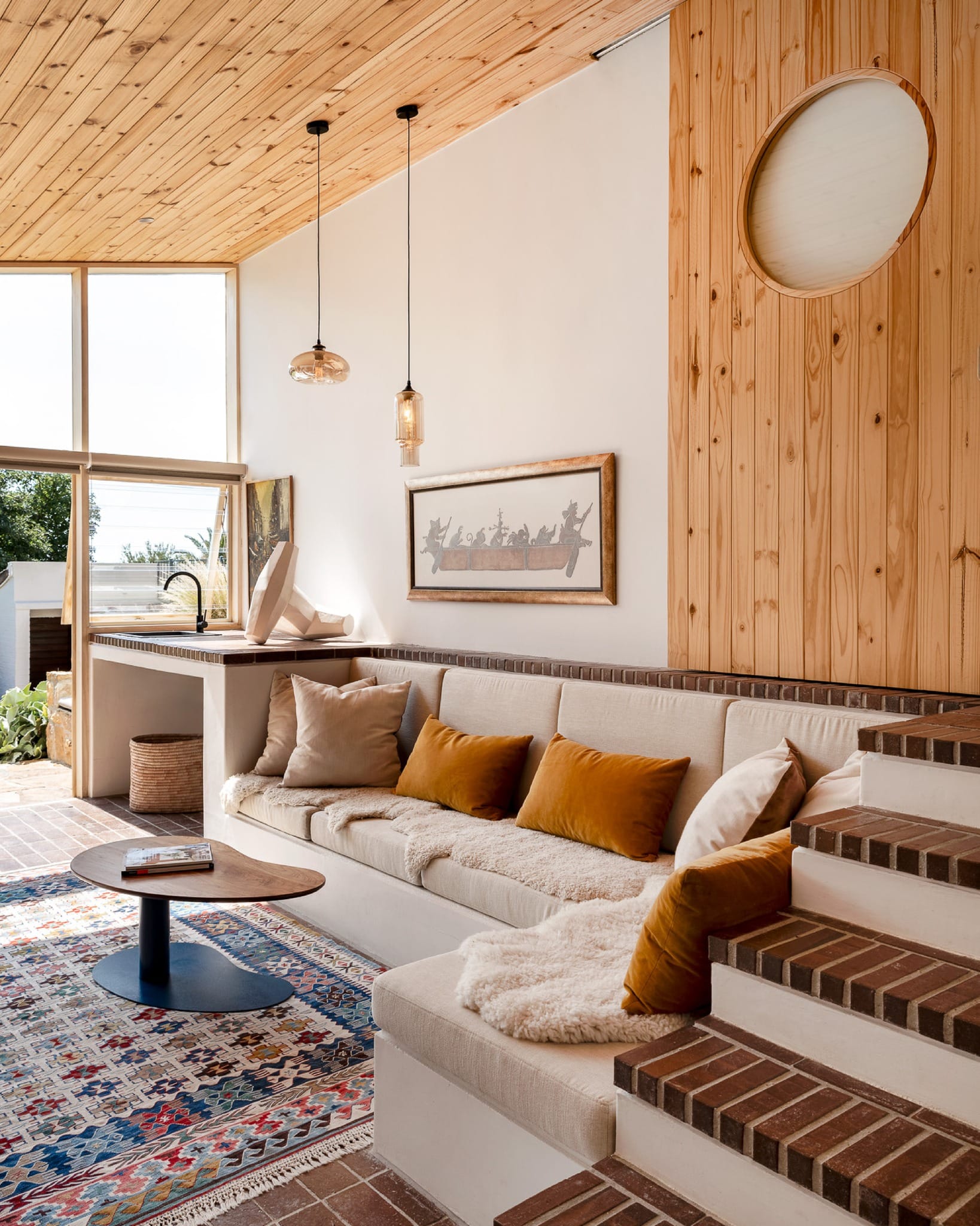 Vintage decor in Scandinavian interior