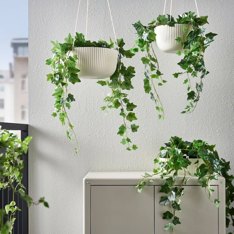 wall-mounted fabric pocket planter