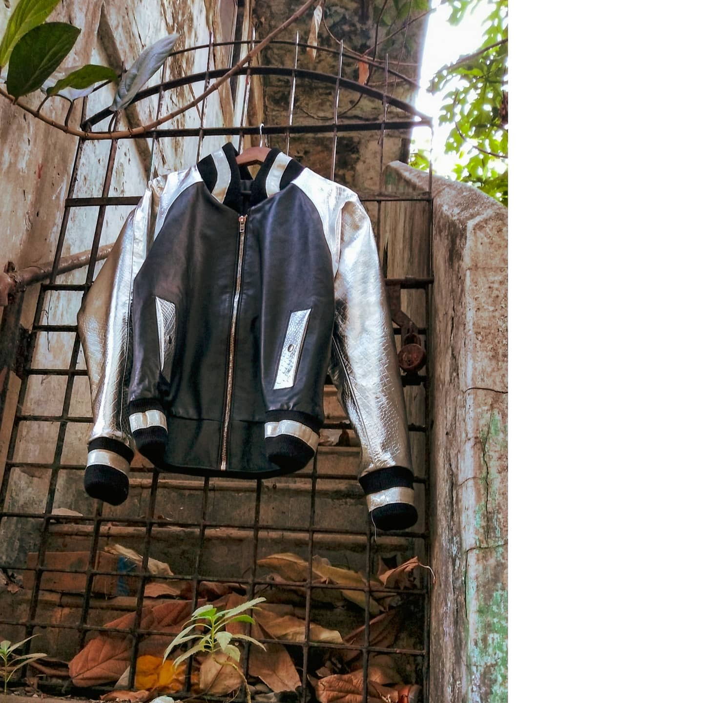 customizable leather plant sleeve with initials