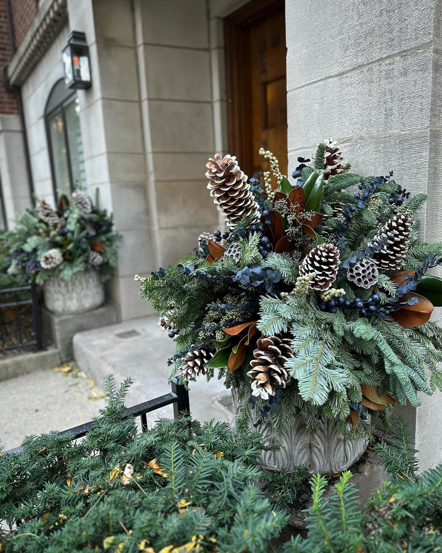 pots with geometric patterns