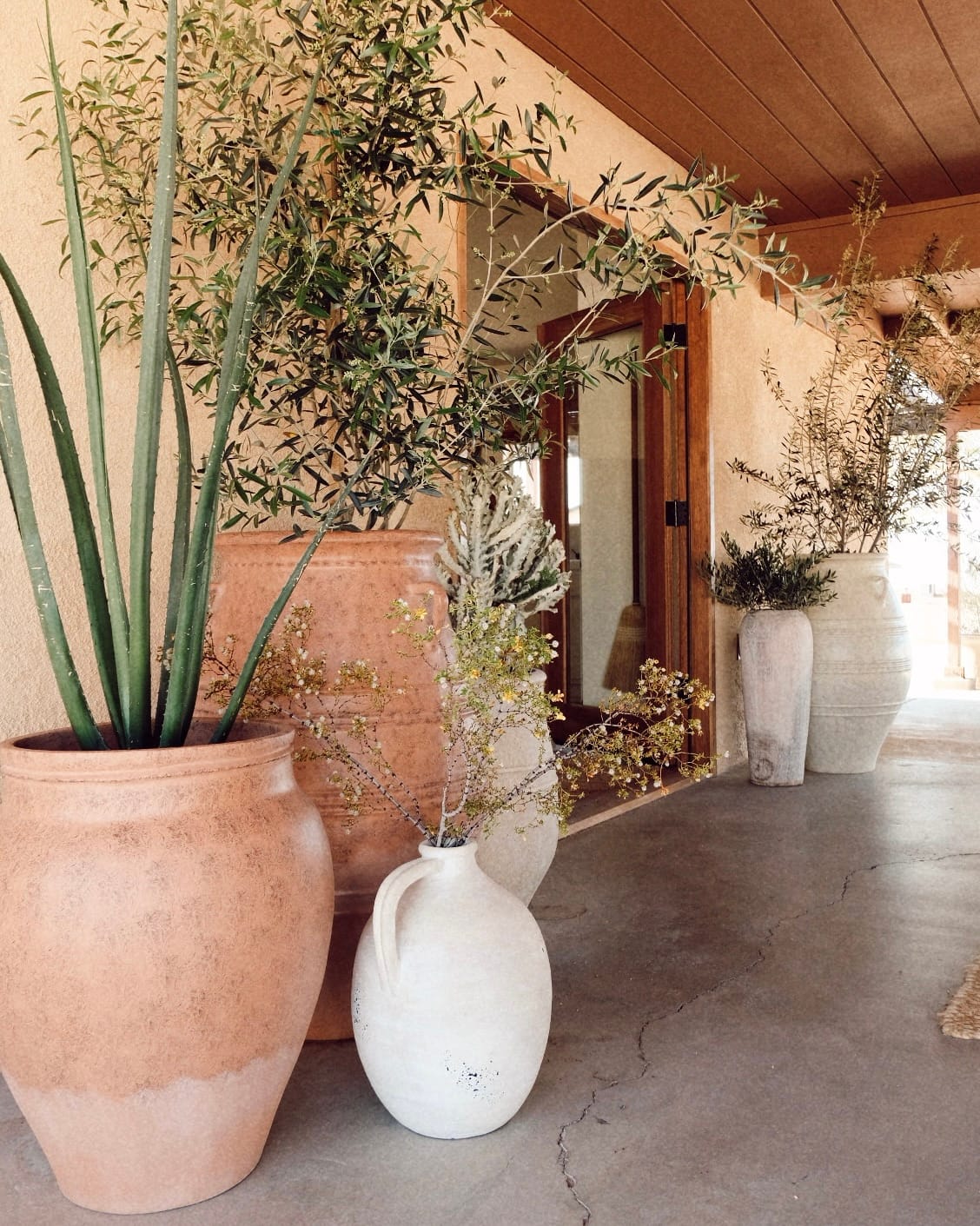 Barn roof piece with climbing vines