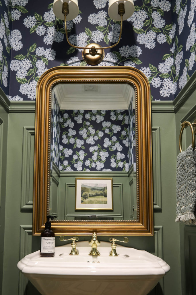 Transform Your Powder Room with Green Accents - Plant Style Haven