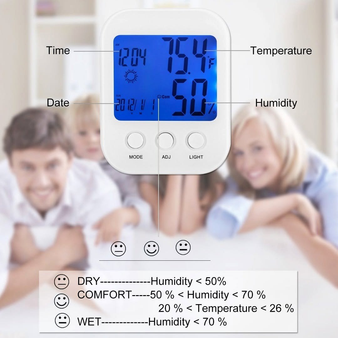 indoor thermometer and hygrometer